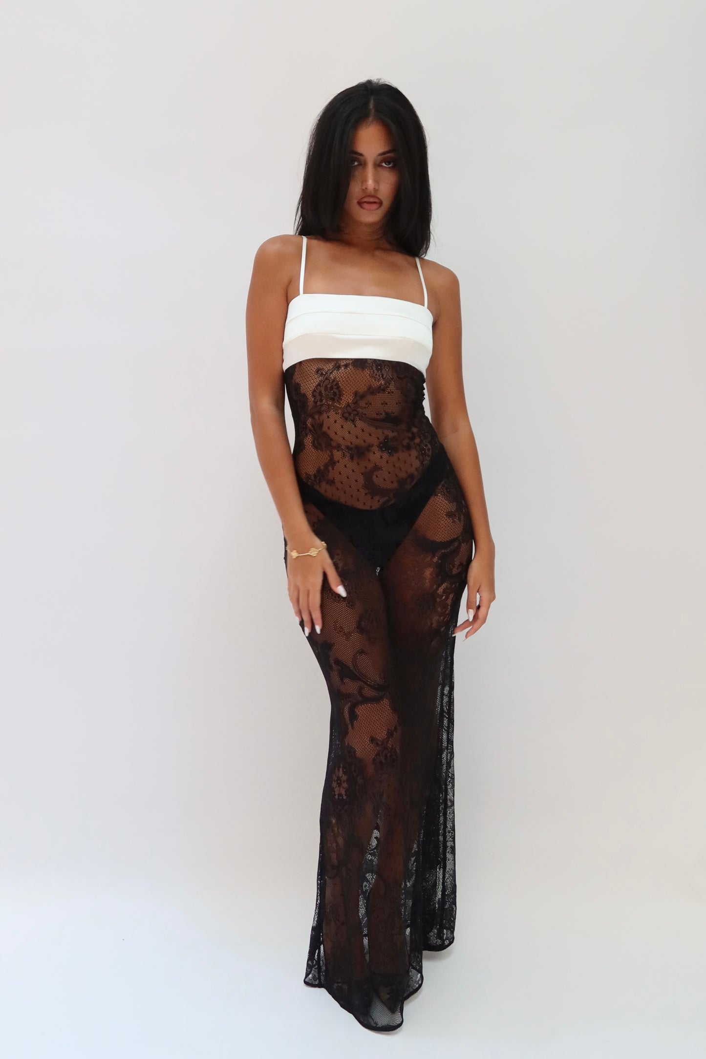 The La Guerite Dress in Multicolor